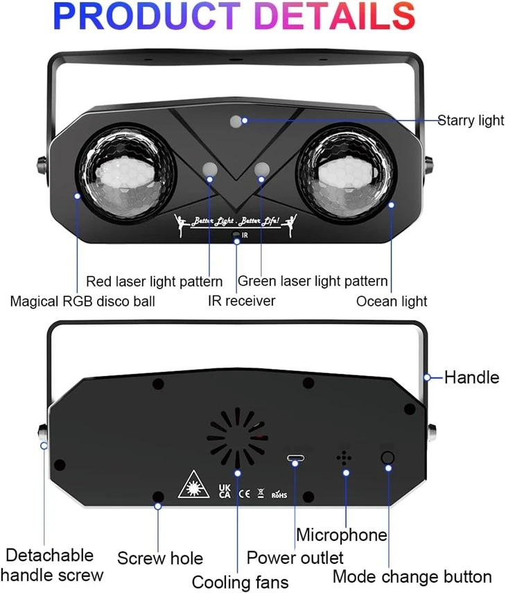 Dj Dance Light Party Disco Ball Light best