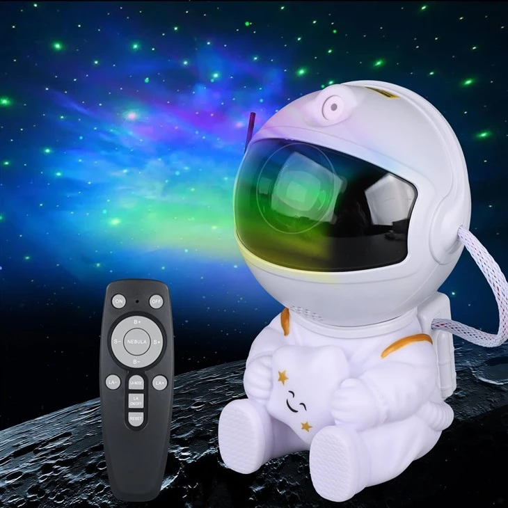 Led Night Lights Astronaut Star Projector Galaxy Light